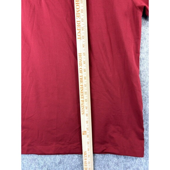 Oklahoma Sooners Polo Shirt Men's Large Red Nike Fit Dry OU Embroidered - Picture 6 of 9